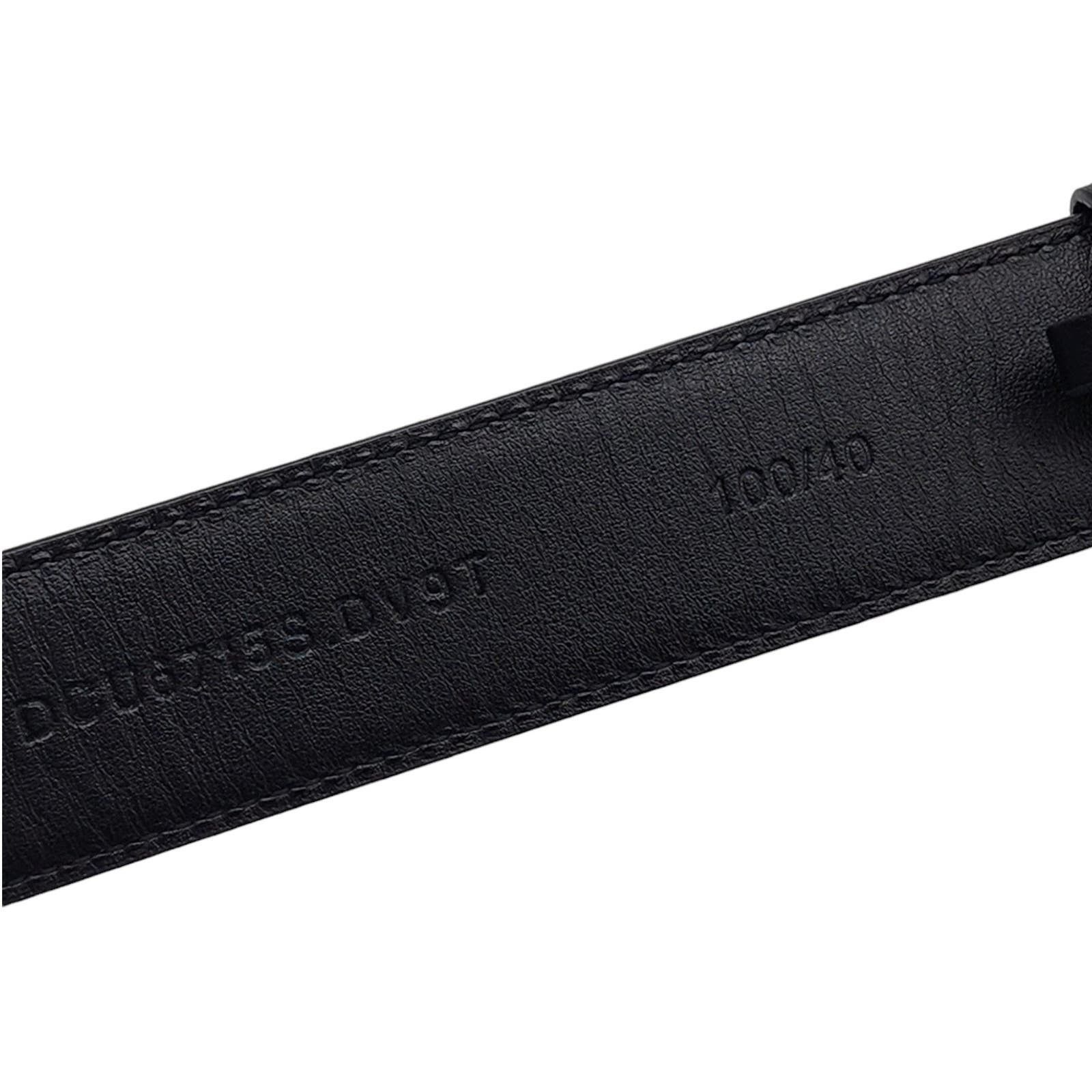 Versace Medusa Black Leather Belt 100/40 NWT $650 Size 40 - 3 Thumbnail
