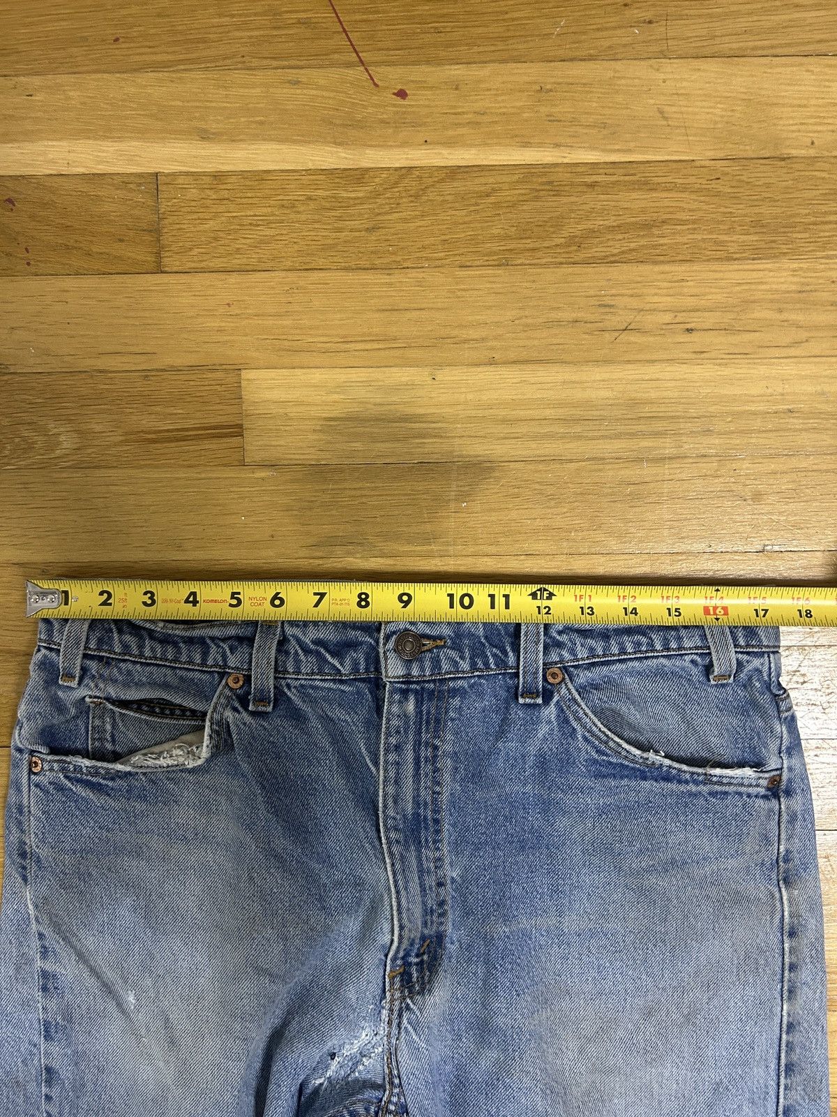 Levi's Vintage Levis 505 Orange Tab Size US 34 / EU 50 - 4 Thumbnail