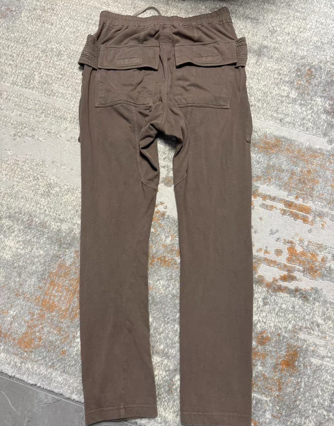 Rick Owens Drkshdw Rick Owens DRKSHDW Mastodon Cargo Pants Dust RIG Fabric Size US 34 / EU 50 - 6 Thumbnail