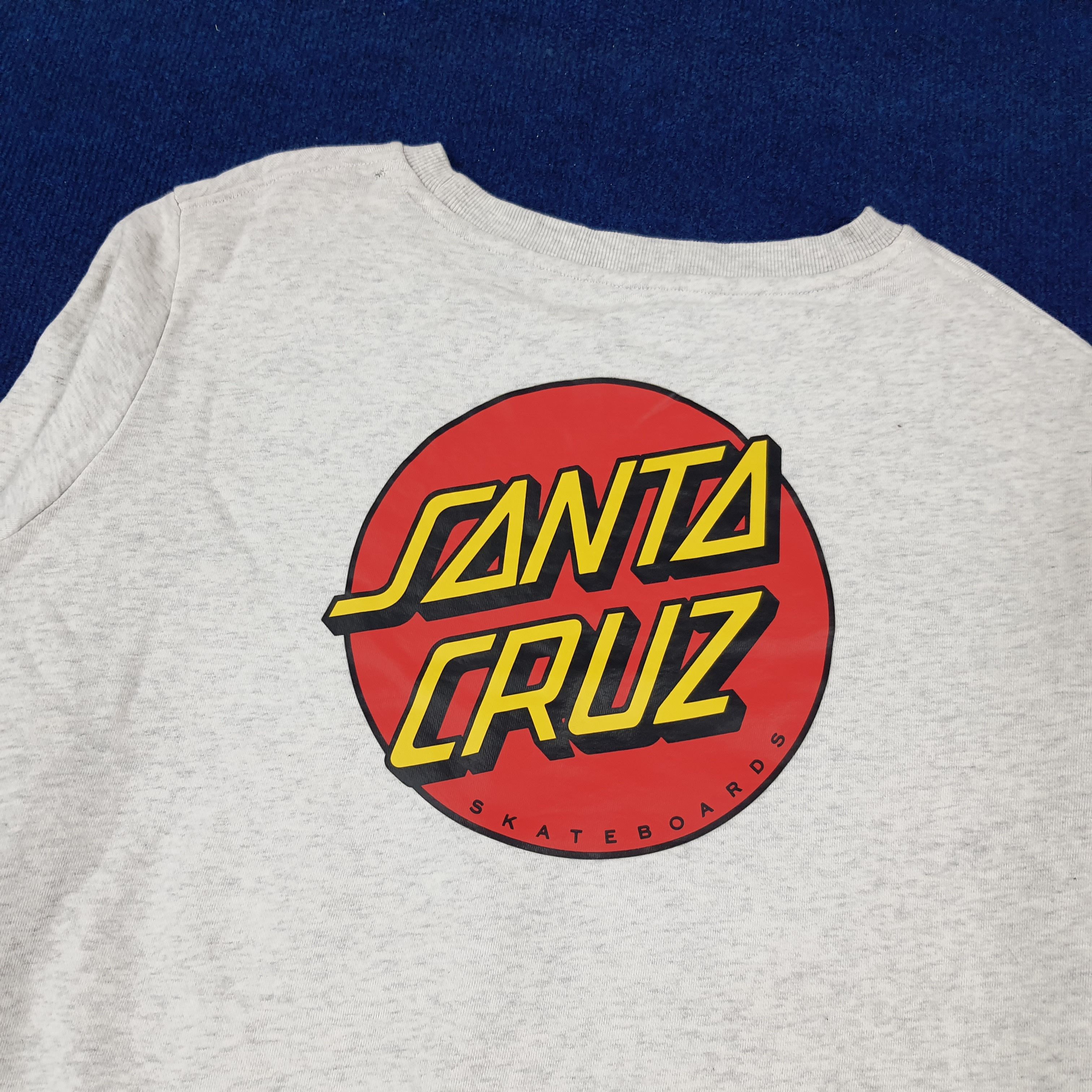 Santa Cruz Skateboards × Vintage Vintage Santa Cruz Skateboards Sweatshirt C221N15 Size US XL / EU 56 / 4 - 2 Thumbnail