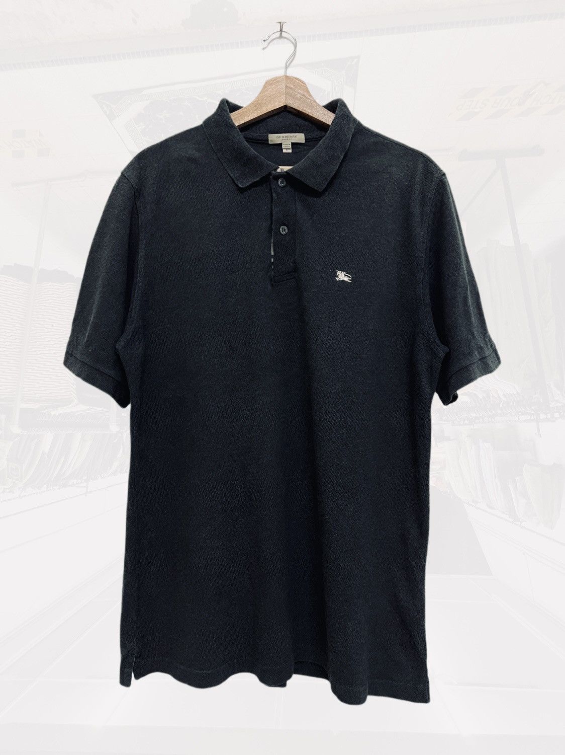 Burberry Burberry Classic Polo Shirt Size US L / EU 52-54 / 3 - 1 Thumbnail