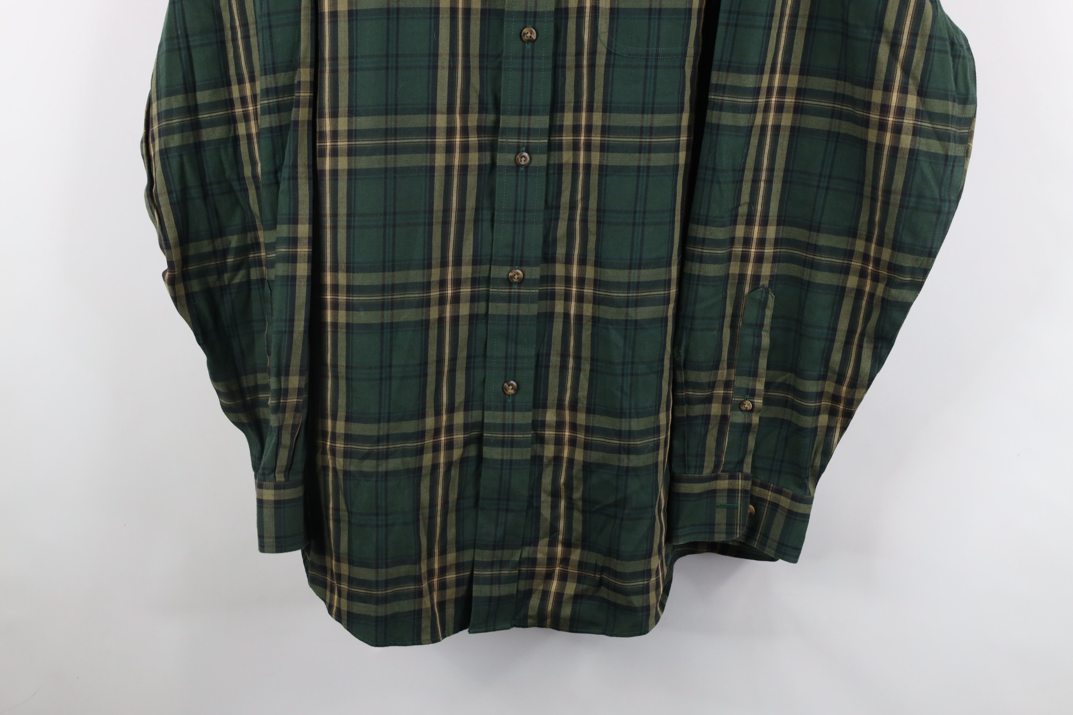 L.L. Bean × Vintage Vintage LL Bean Traditional Fit Collared Button Down Shirt Size US XL / EU 56 / 4 - 3 Thumbnail