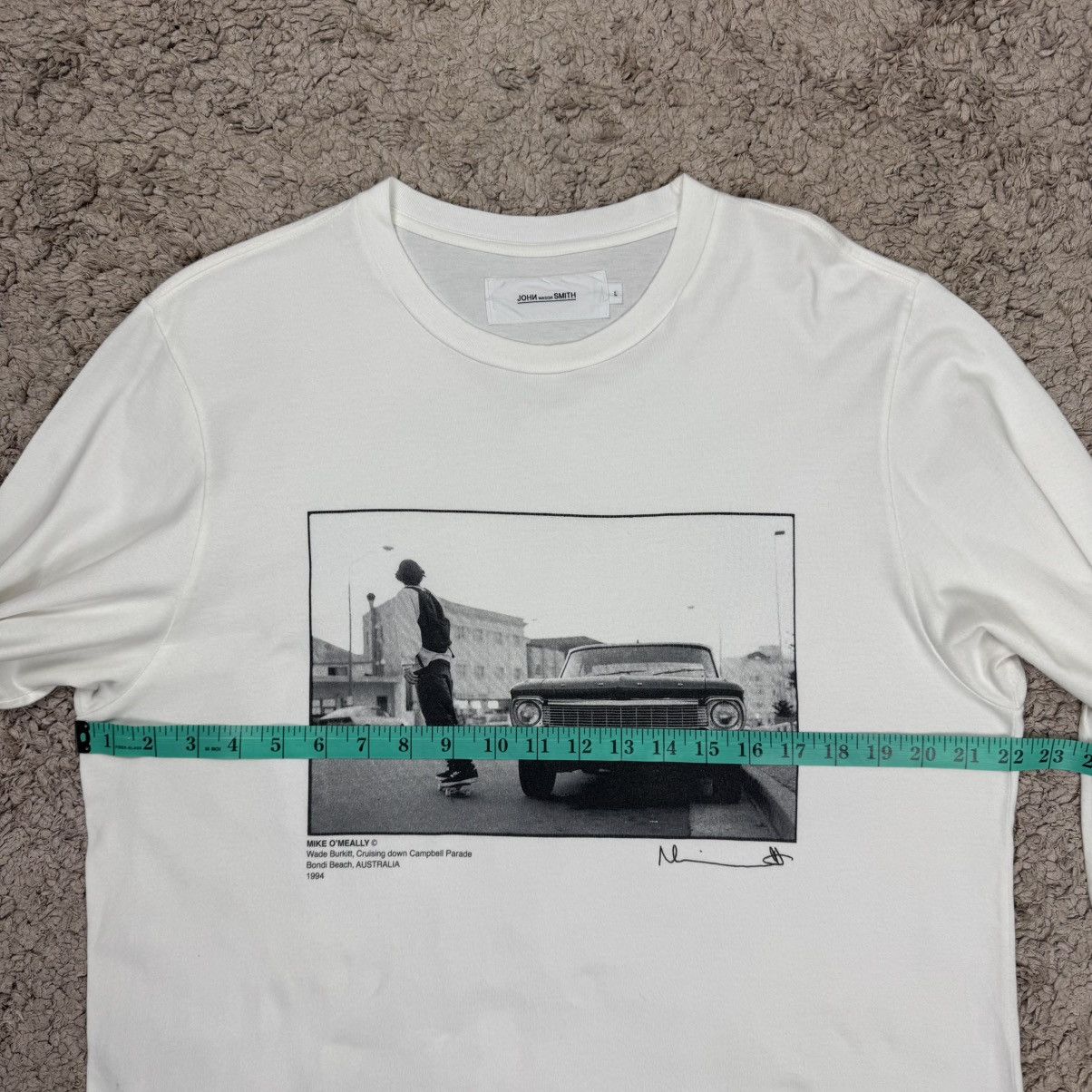 Japanese Brand Vintage John Mason Smith Mike O'Meally long-sleeve T-shirt Size US L / EU 52-54 / 3 - 14 Thumbnail
