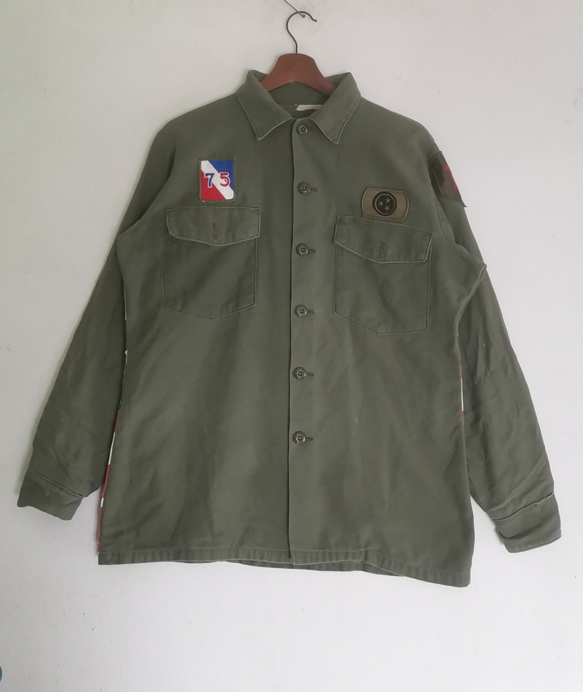 Vintage Rare vintage Army jacket John lennon /hippie Size US M / EU 48-50 / 2 - 2 Thumbnail