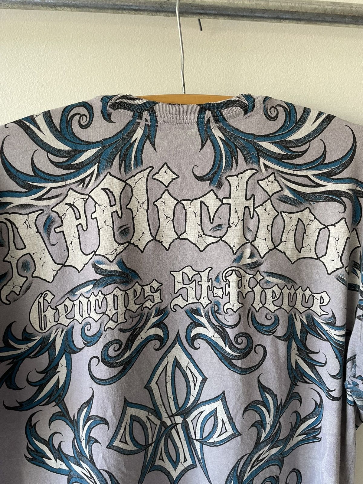 Affliction Vintage Y2K Affliction Bird Design tee Size US L / EU 52-54 / 3 - 10 Thumbnail