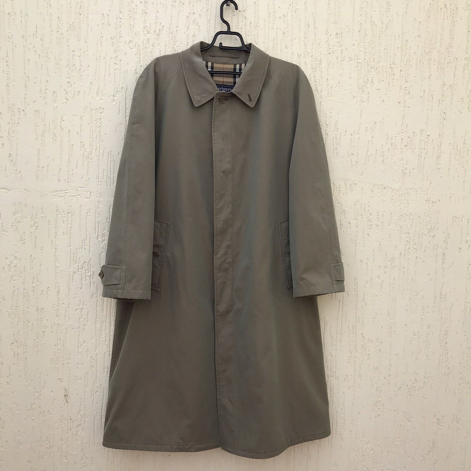 Burberry vintage Burberry Trench Coat Nova Check made in england Size US XL / EU 56 / 4 - 2 Thumbnail