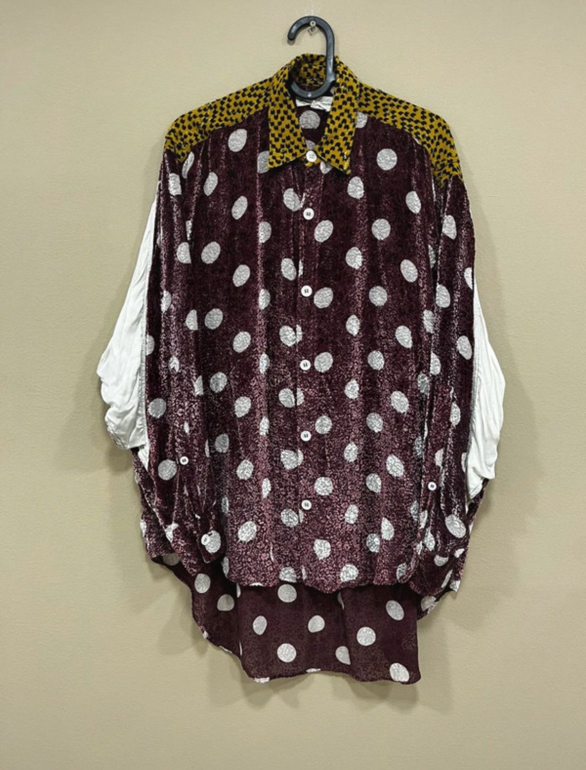 Golden Goose Golden Goose Rare Overprinted Cosy Shirt Size US S / EU 44-46 / 1 - 1 Thumbnail