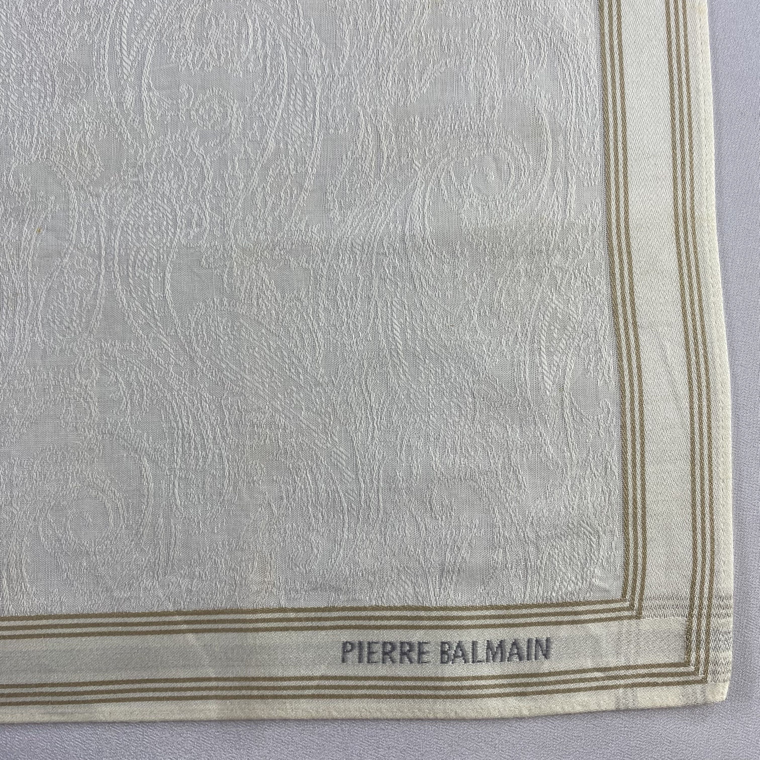 Pierre Balmain × Vintage Pierre Balmain Bandana/ Handkerchief / Neckerchief-P1576 Size ONE SIZE - 3 Thumbnail