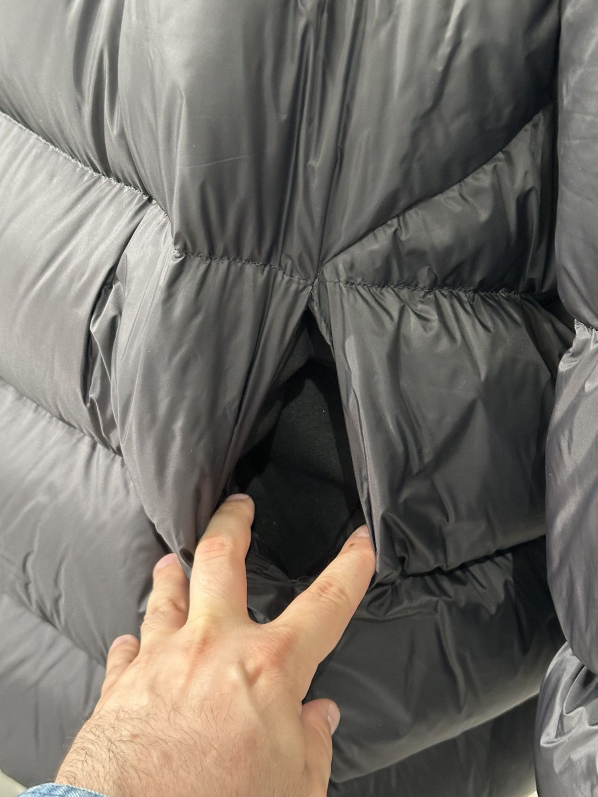 Rick Owens Rick Owens Jumbo Poncho Drella Goose Down Coat Black Size 56 Size US XL / EU 56 / 4 - 13 Thumbnail