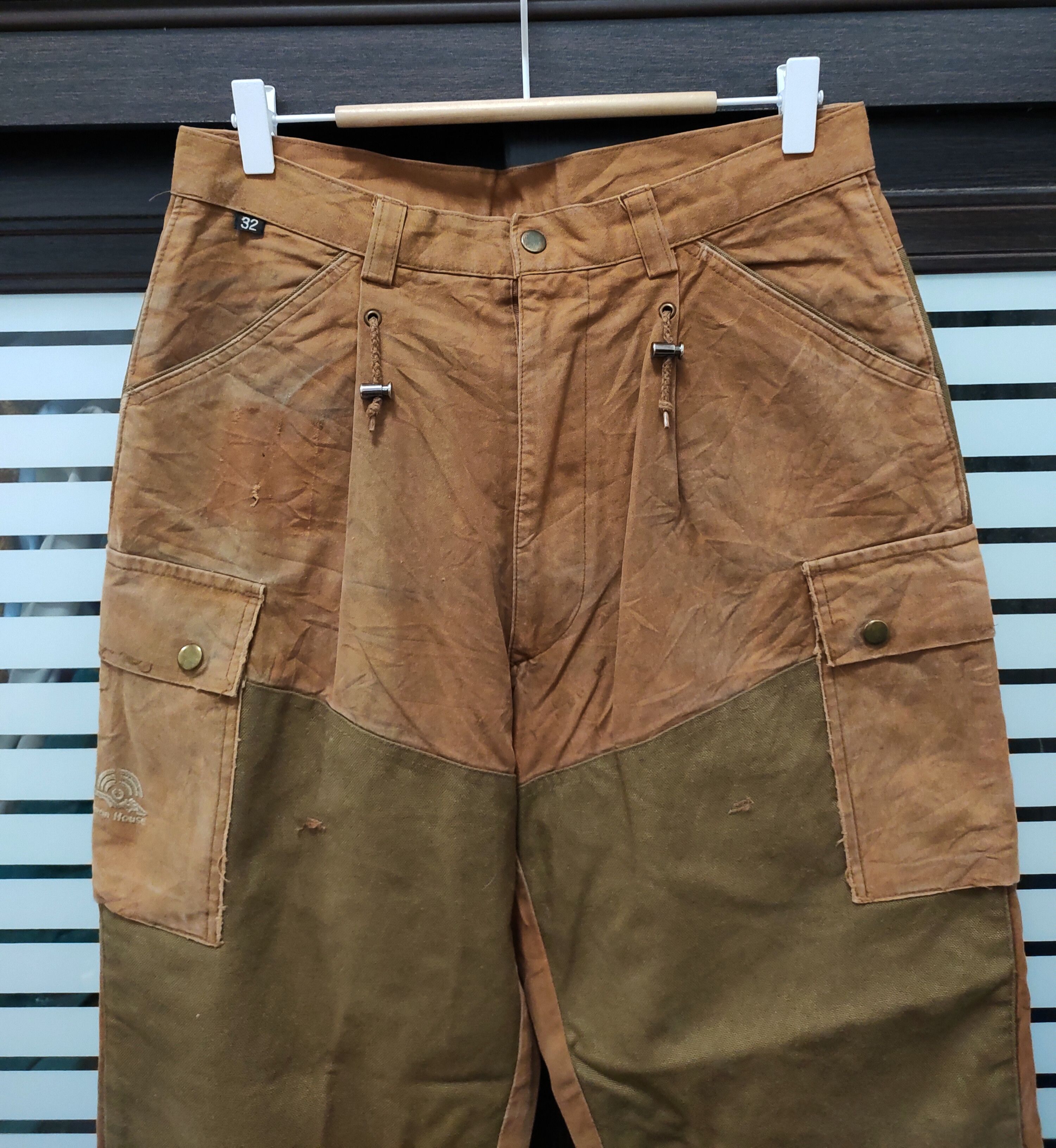 Vintage 💥 Distressed Marksman House Hunting Pants💥 Size US 31 - 4 Thumbnail