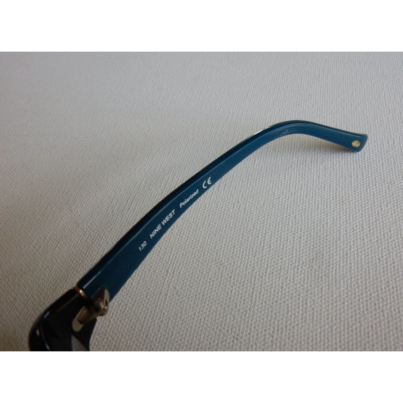 Nine West Vintage Nine West Sunglasses Frames Only 53x16mm Blue Animal Print Women Size ONE SIZE - 5 Thumbnail