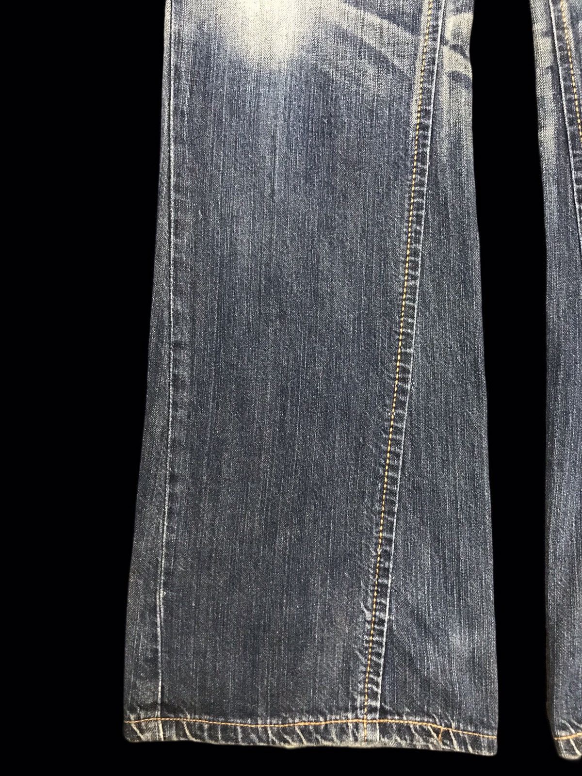 Edwin 💥FLARE💥ARCHIVAL EDWIN WESTRNER SICK FADED FLARE DENIM F391 Size US 30 / EU 46 - 8 Thumbnail