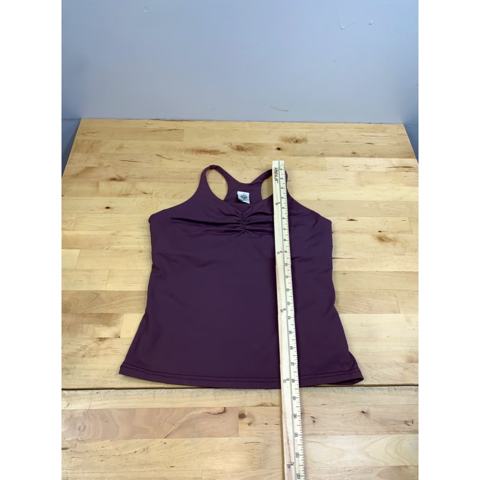 Prana prAna Racerback Tank Womens S Purple Activewear Stretch Slim Pullover Athletic Back 11964 Size S / US 4 / IT 40 - 3 Thumbnail