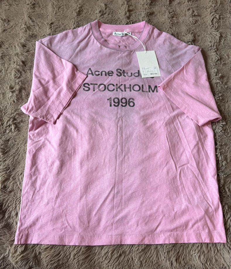 Acne Studios acne studios Pink T-shirt 2506-Nextarrow Size US M / EU 48-50 / 2 - 2 Thumbnail