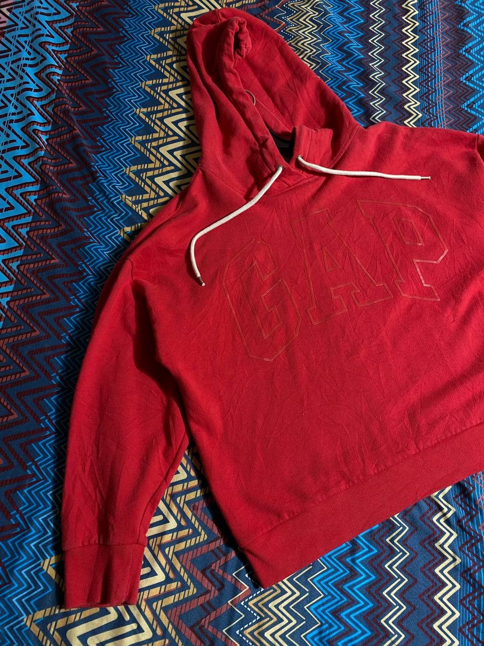 Gap × Vintage 90’s GAP RETRO Y2K BIG LOGO EST 1969 Y2K HOODIE Size US XL / EU 56 / 4 - 3 Thumbnail