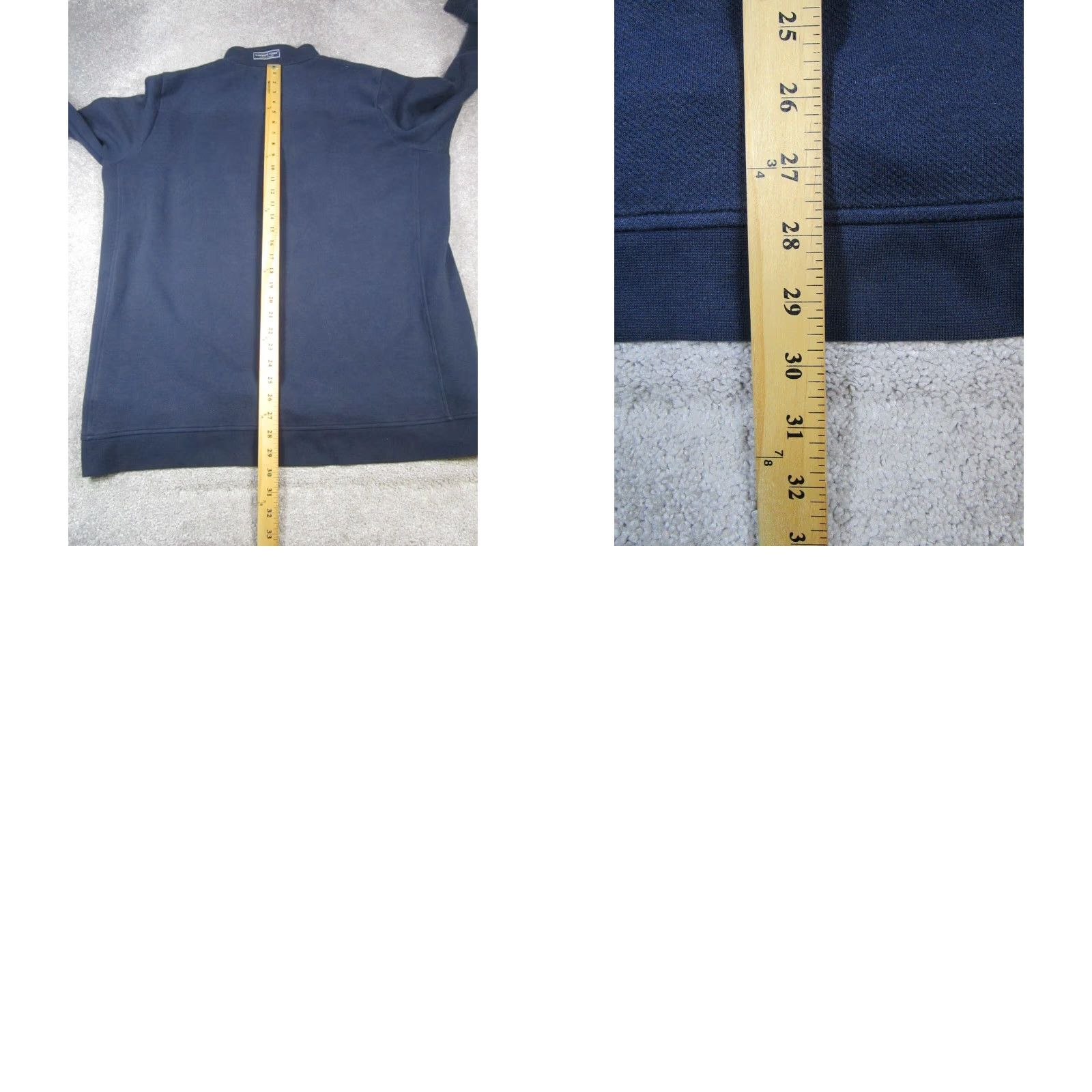 Vineyard Vines Vineyard Vines Sweater Mens XL Blue Knit Pullover Golf Mock Neck Long Sleeve Size US XL / EU 56 / 4 - 8 Thumbnail