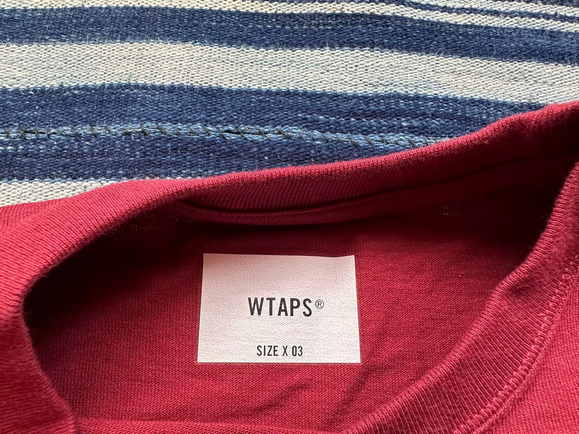 Wtaps WTAPS AII 02 SS 23AW CP print crewneck tee men L Size US L / EU 52-54 / 3 - 5 Thumbnail