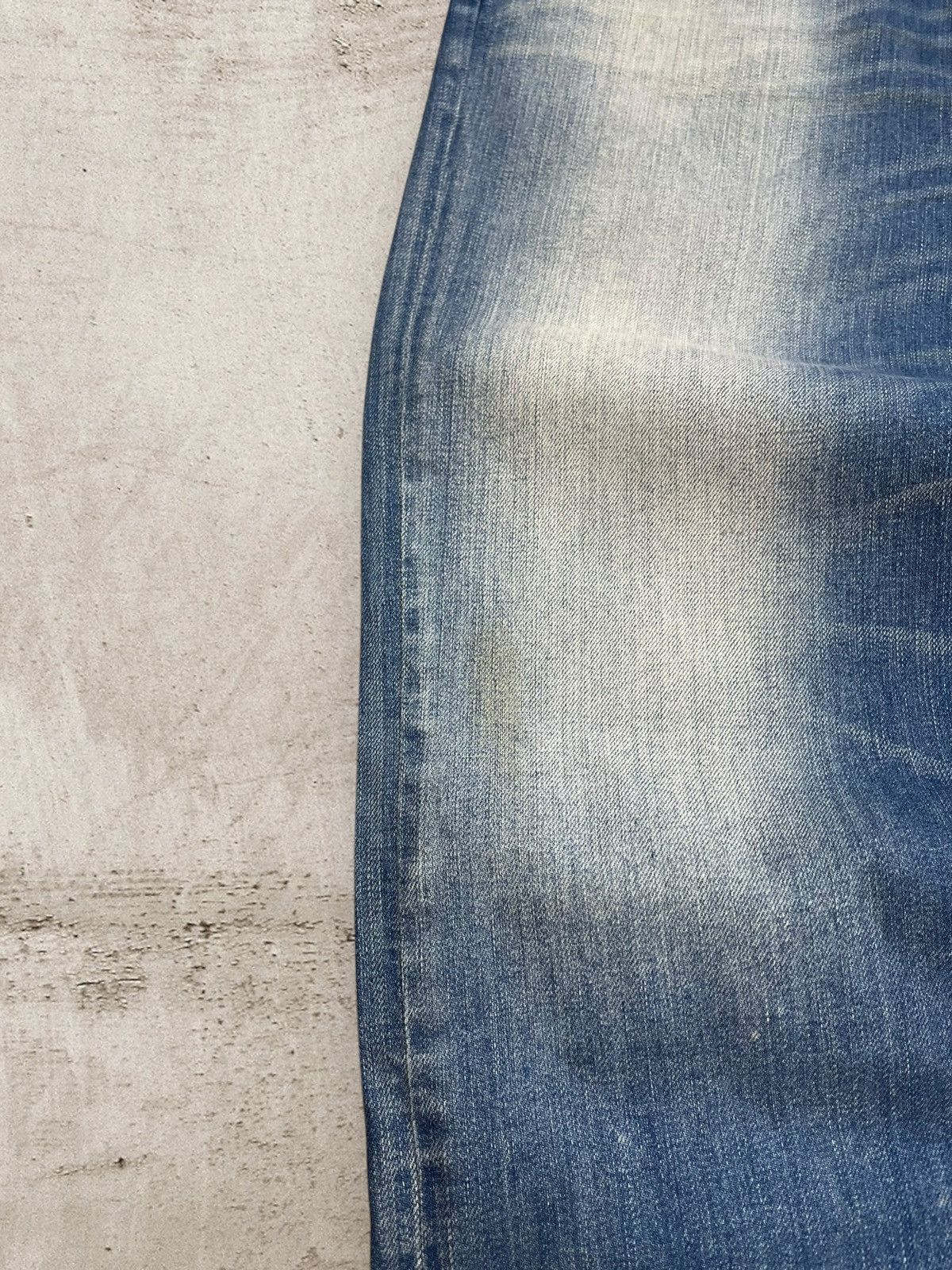 Diesel × Vintage Vintage Diesel Larkee -T 34x32 Faded Blue Jeans Pants 34w Size US 34 / EU 50 - 3 Thumbnail