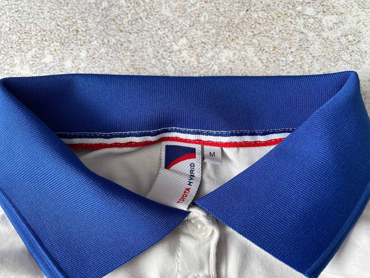 NASCAR × Vintage Vintage Toyota Mobil 1 Racing Polo Big Graphic Logo Y2K Rare Size US M / EU 48-50 / 2 - 8 Thumbnail