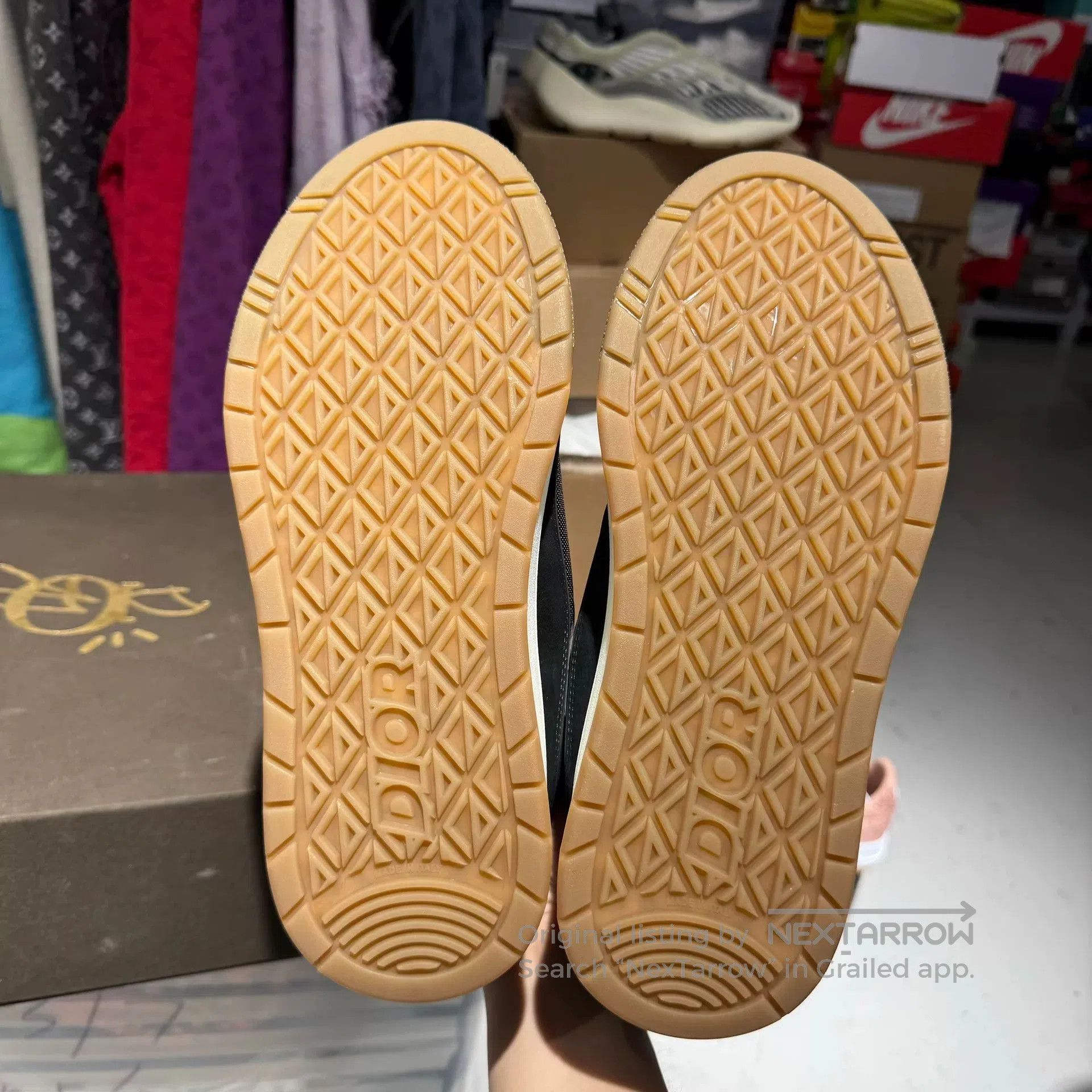 Dior DIOR B713 Brown Black Limited. Size US 10 / EU 43 - 4 Thumbnail