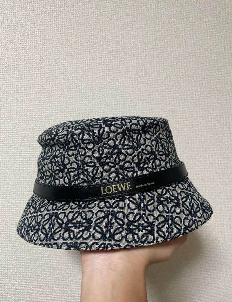 Loewe Loewe Cotton Blend Printed Bucket Hat - dmc Size ONE SIZE - 1 Thumbnail