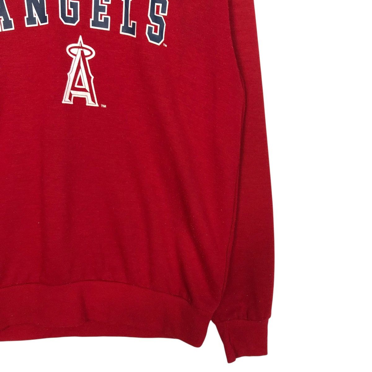 MLB 🔥VINTAGE SWEATSHIRT MAJOR LEAGUE BASEBALL ANGELS BIG LOGO Size US L / EU 52-54 / 3 - 7 Thumbnail
