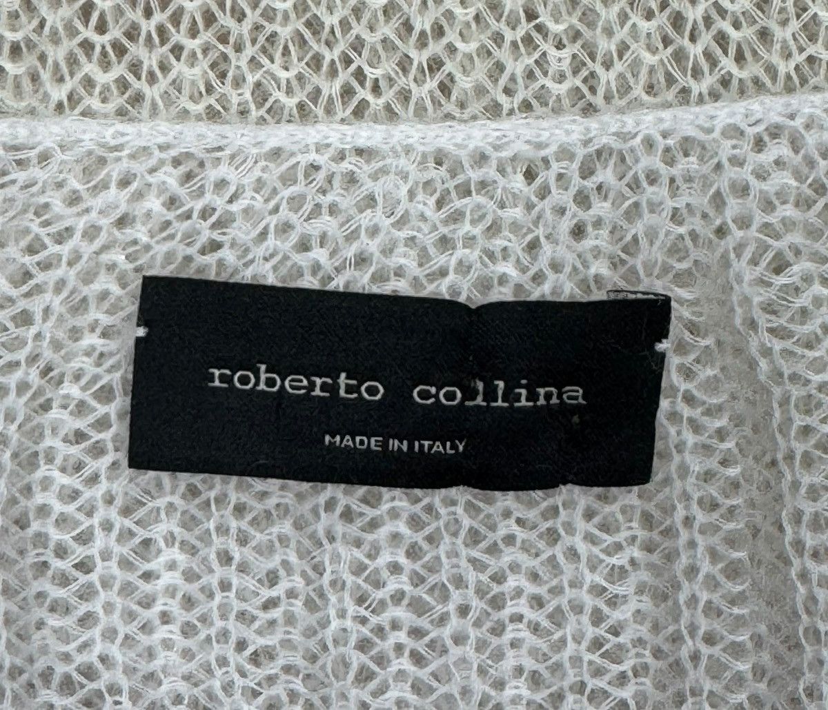 Roberto Collina Roberto Collina Transparent Gradient Sweater Wool-Mohair Size M / US 6-8 / IT 42-44 - 9 Thumbnail