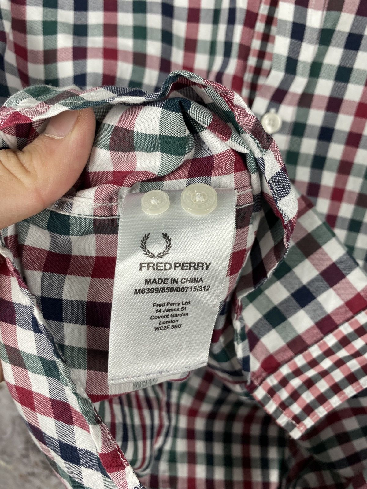 Other Men’s Fred Perry Shirt Button Up Streetwear Size Small Size US S / EU 44-46 / 1 - 6 Thumbnail