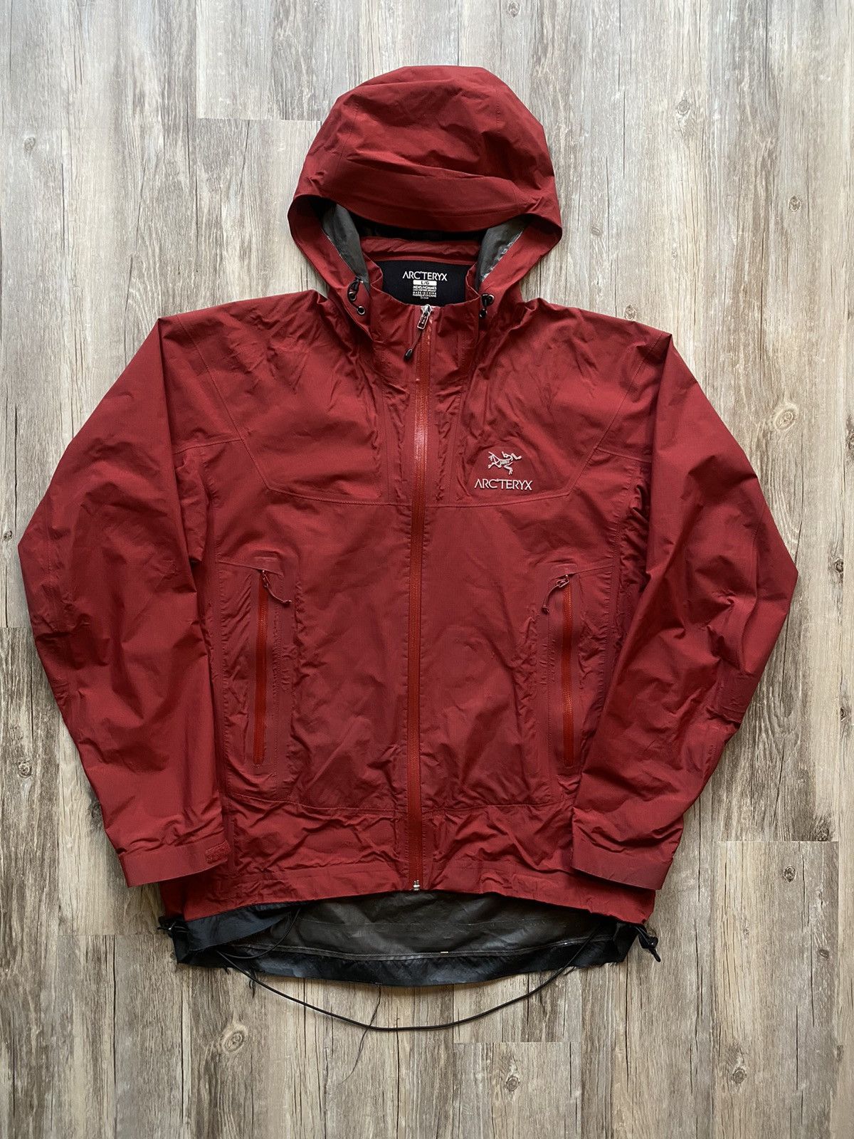 Arc'teryx × Goretex Vintage Arc’teryx Pac Lite Shell Goretex Rain ...