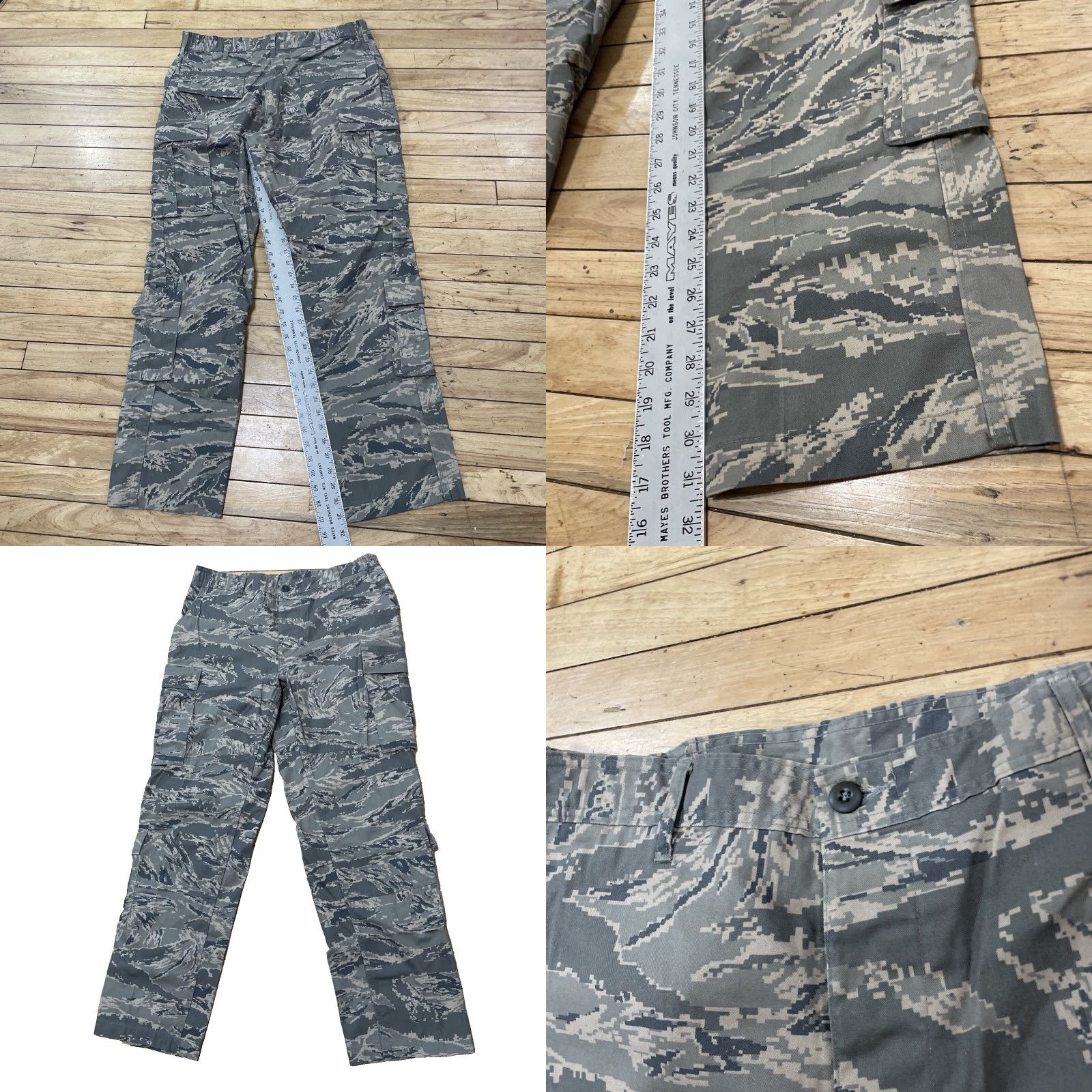 Propper Propper Cargo Pants Men 36 Regular Cargo Pants Camouflage Green 36x32 USA Army Workwear Regular Mens Tie-Back Size US 36 / EU 52 - 9 Thumbnail