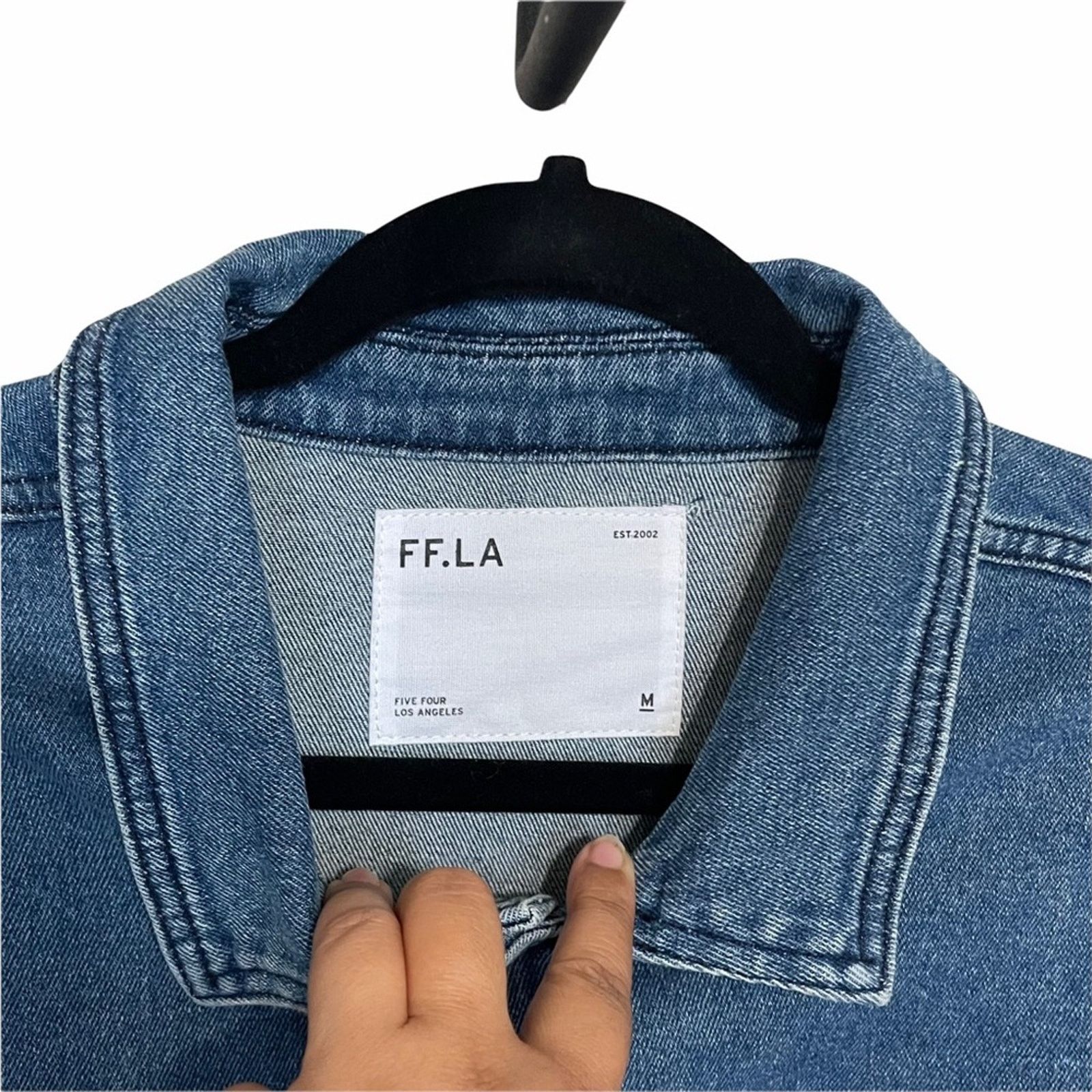 Five Four Five Four FF LA Bridge Denim Jacket Indigo Medium Wash M Size US M / EU 48-50 / 2 - 4 Thumbnail