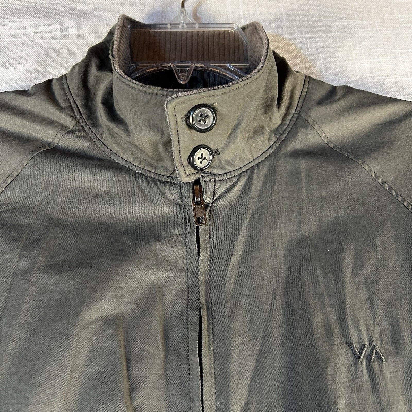 RVCA RVCA Lite weight Green Jacket Size S Mock Collar Full Zipper Size US S / EU 44-46 / 1 - 7 Thumbnail