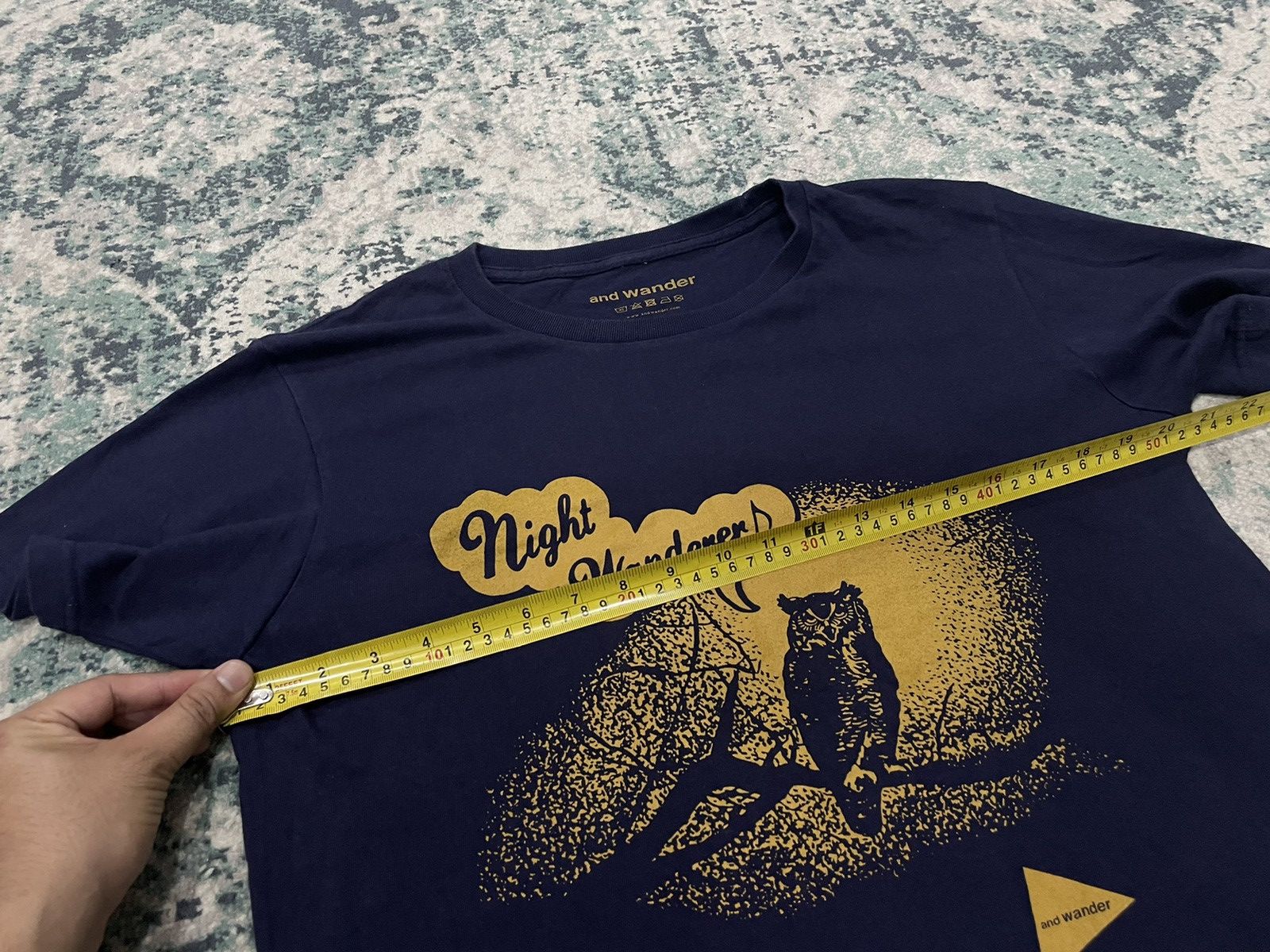 And Wander And Wander Night Wanderer Luxury Outdoor Logo Tee Size US M / EU 48-50 / 2 - 13 Thumbnail