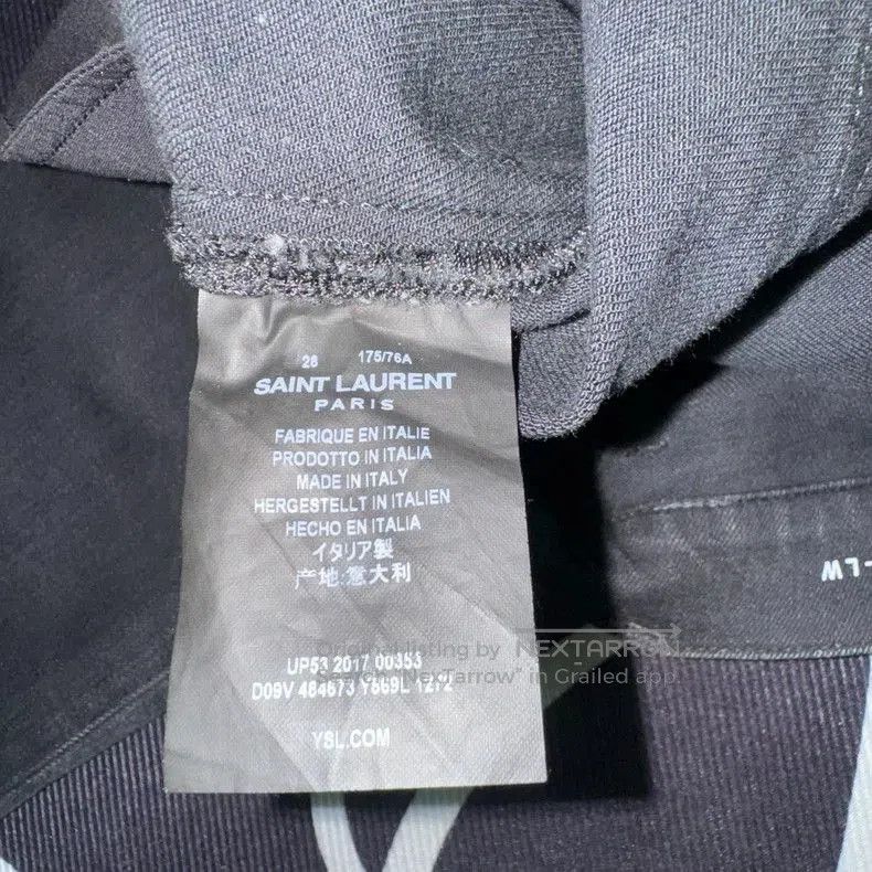 Saint Laurent Paris Saint Laurent Splatter Paint Denim Jeans. Size US 28 / EU 44 - 5 Thumbnail