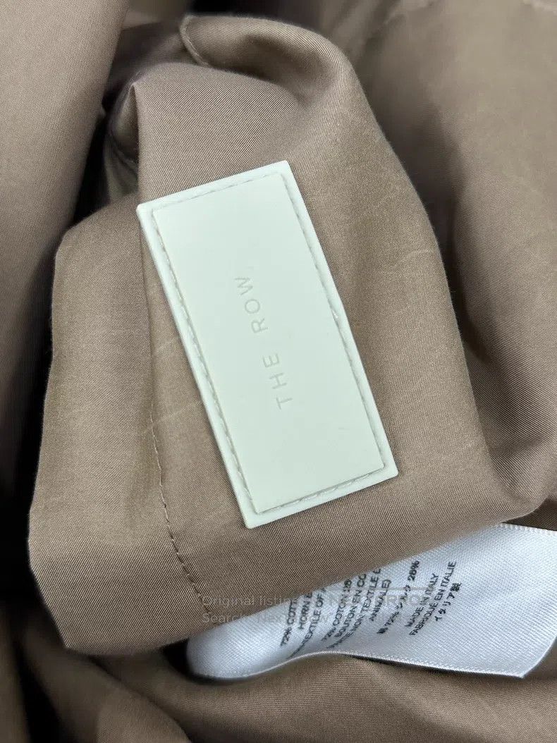 The Row The Row Khaki Belted Long Windbreaker Jacket Size S / US 4 / IT 40 - 4 Thumbnail