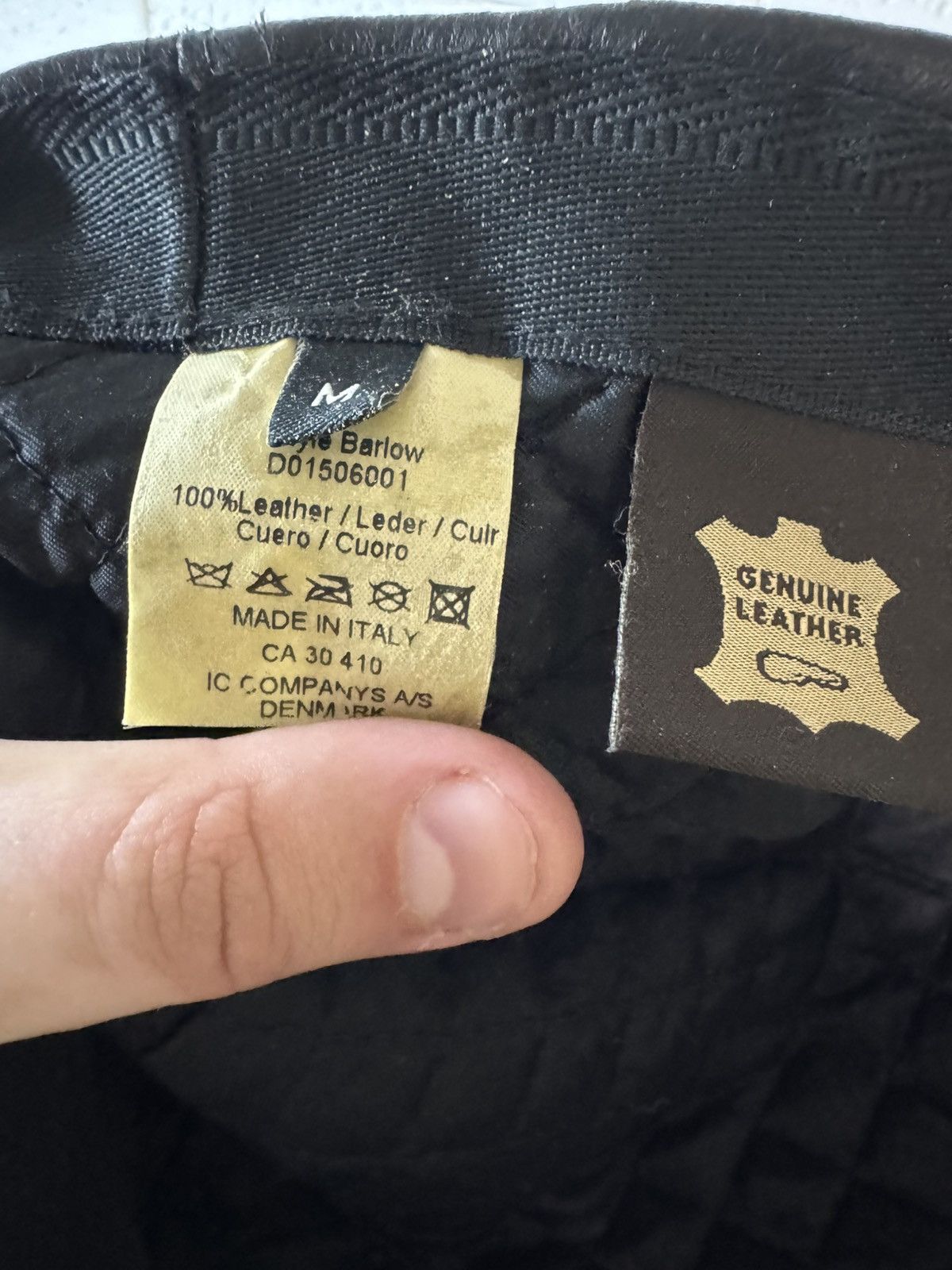 Other Genuine leather vintage cap hat Size ONE SIZE - 5 Thumbnail