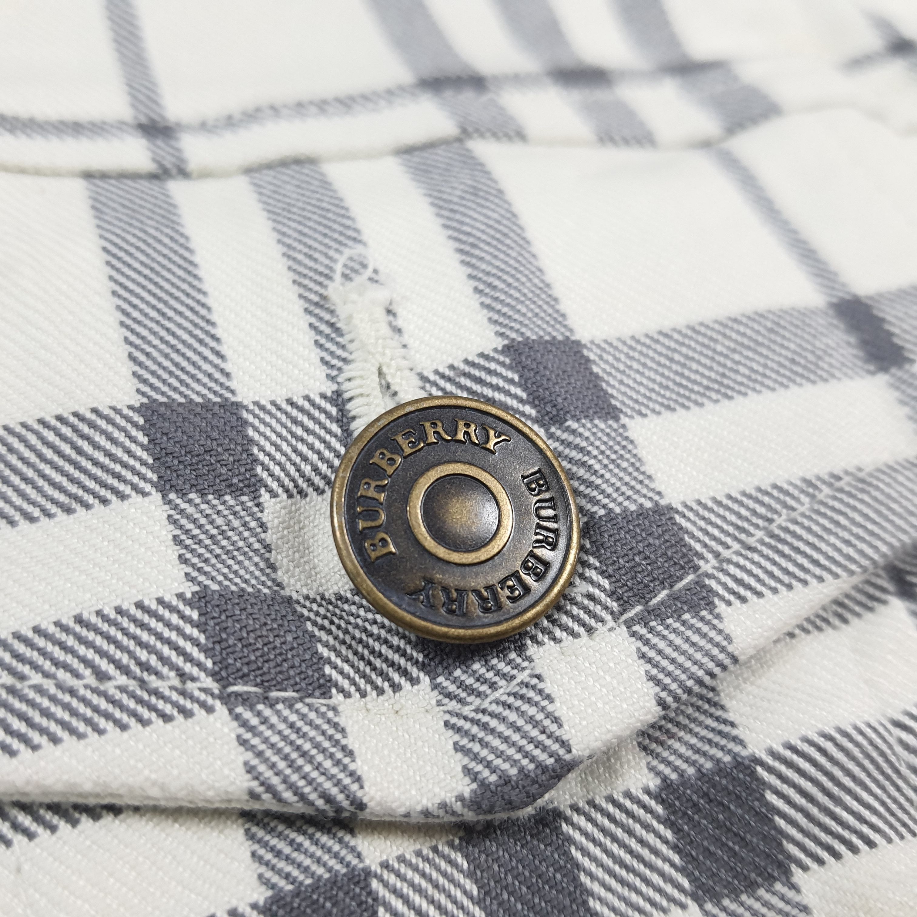 Burberry Vintage Burberry London Nova Check Cropped Jacket C298N18 Size XS / US 0-2 / IT 36-38 - 6 Thumbnail