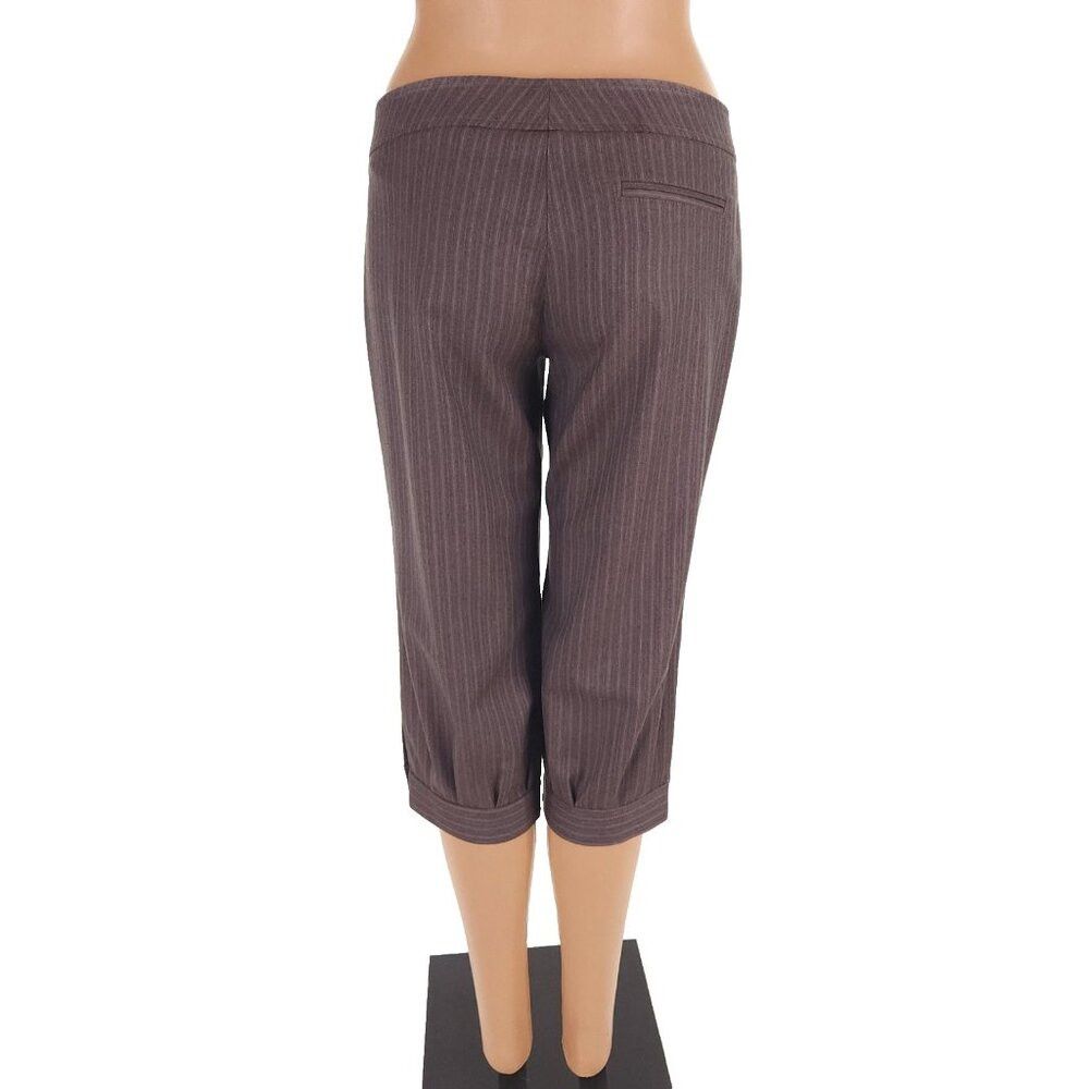 RED Valentino Red Valentino Striped Wool Three Quarter Pants Size 42 US 6 Size 28" / US 6 / IT 42 - 6 Thumbnail