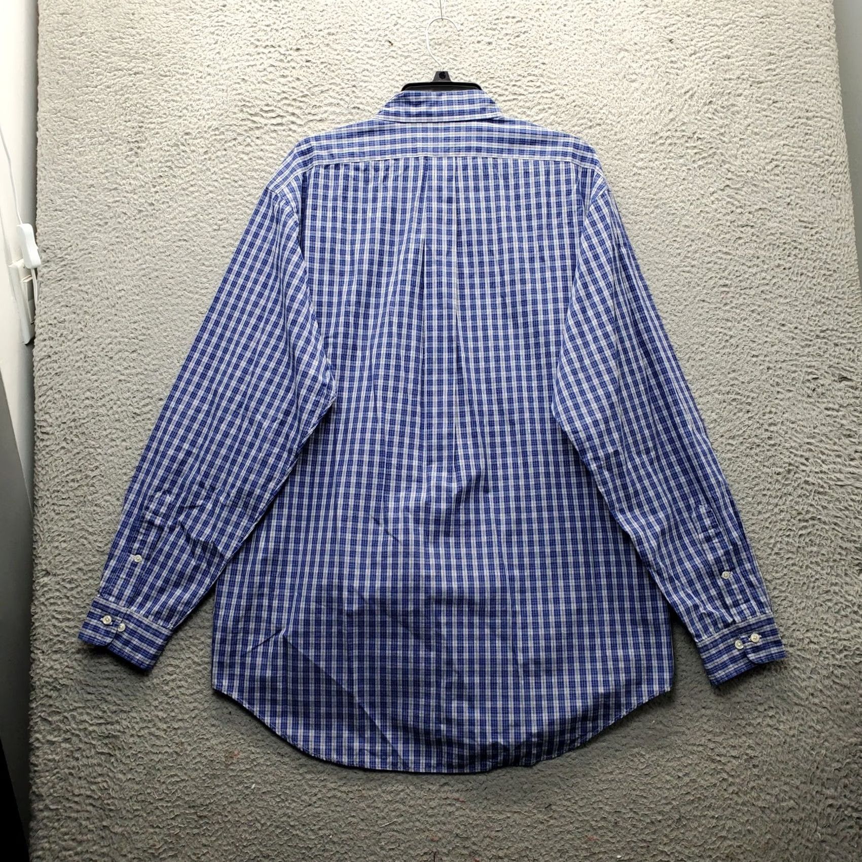 Ralph Lauren Ralph Lauren Dress Shirt Men L Multi Plaid Pony Logo Button Down Size 42R - 2 Thumbnail