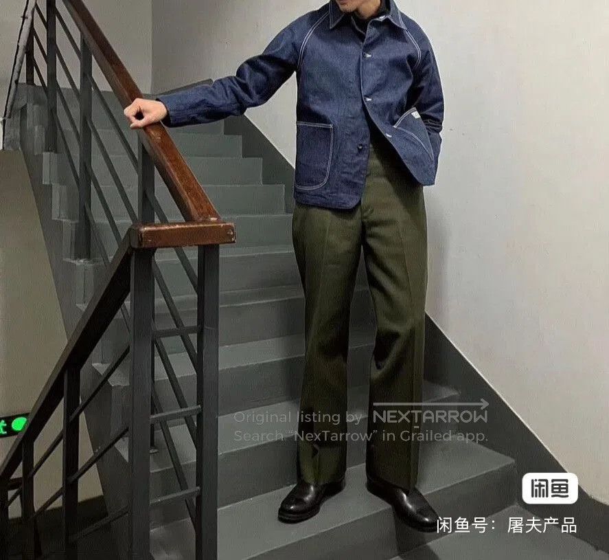 At Last & Co at last&co Wool Military Pants. Size US 32 / EU 48 - 3 Thumbnail