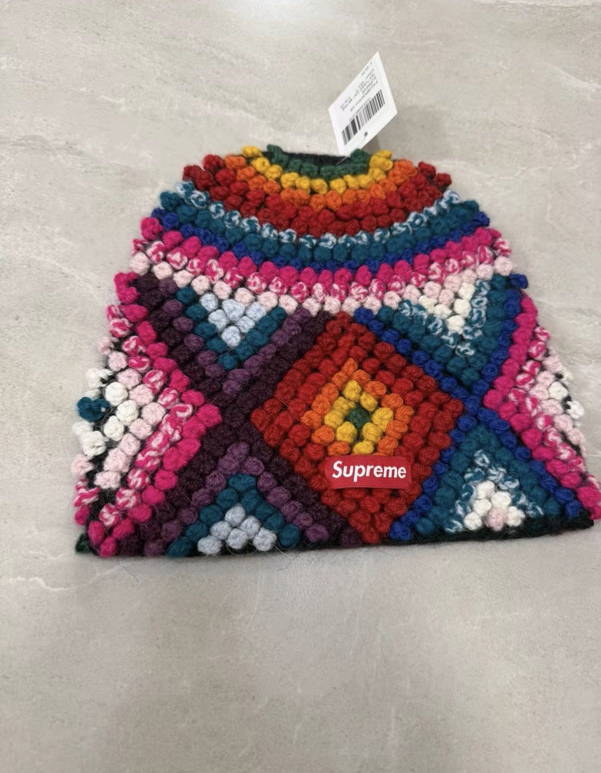 Supreme Supreme FW25 Week 8 Textured Knit Beanie Blend Knit Hat J34 Size ONE SIZE - 1 Thumbnail