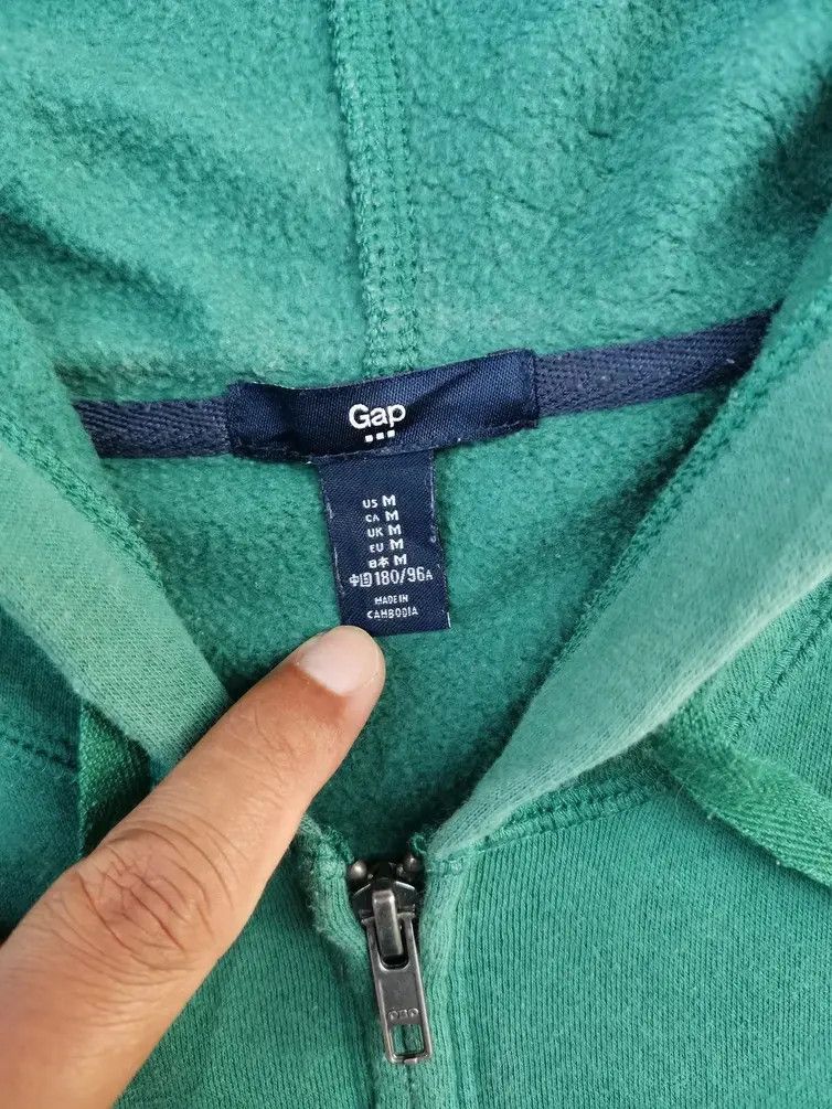 Gap Rare!!! GAP Big Logo Spell Out Hoodie Sweatshirt Size US M / EU 48-50 / 2 - 3 Thumbnail