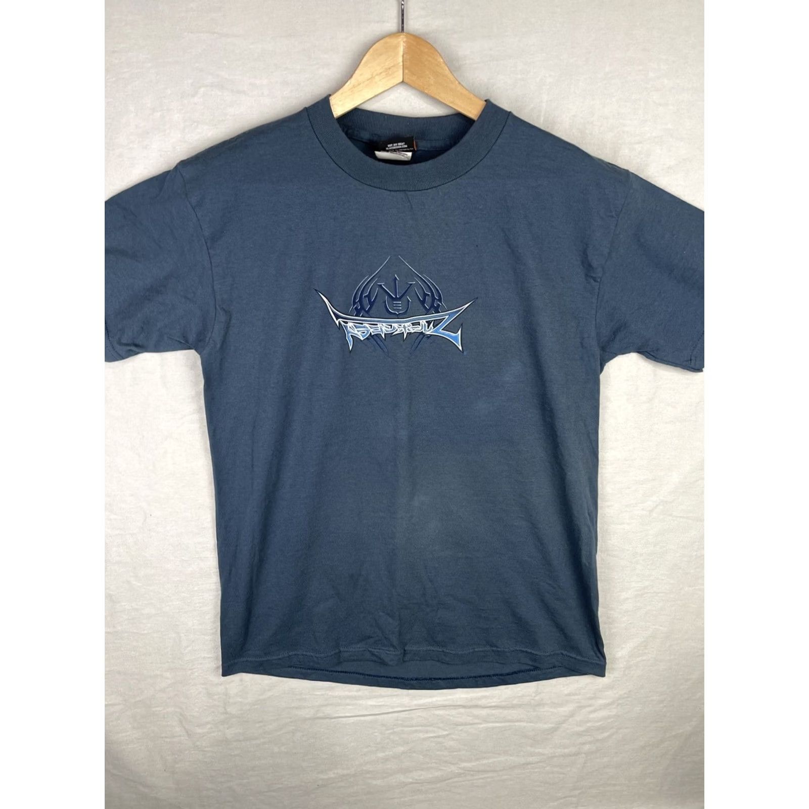Vintage VINTAGE Dragon Ball Z Shirt Mens Small Blue Vegeta Trunks Sayian Bird Studio Logo Graphic Print Crew Neck Short Sleeve Cotton White? Size US S / EU 44-46 / 1 - 2 Thumbnail