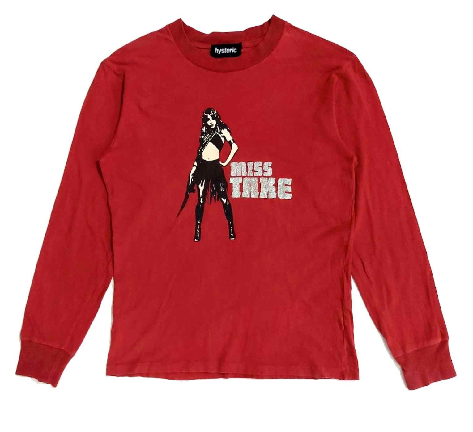 Hysteric Glamour Rare! Vintage Hysteric Glamour "Miss Take" Crewneck Size US M / EU 48-50 / 2 - 1 Thumbnail