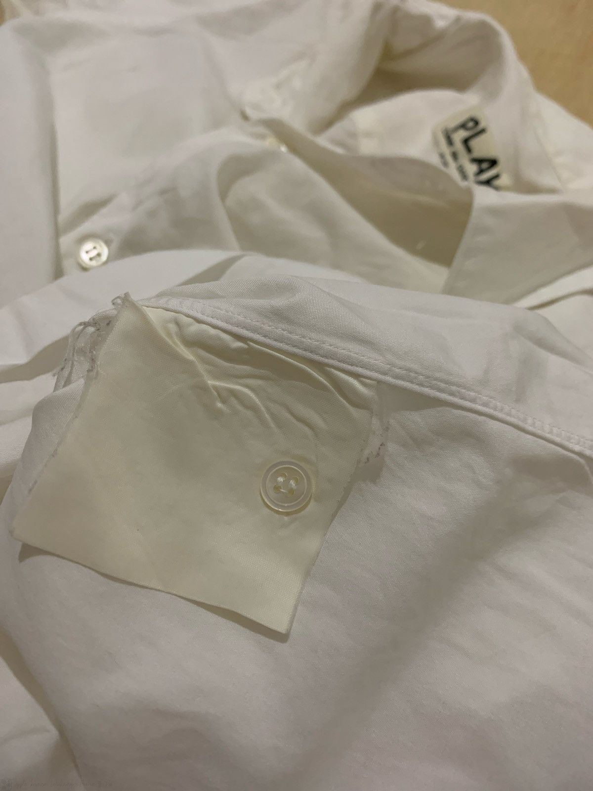 Comme des Garcons × Japanese Brand Comme des Garcons Play shirt Size XS / US 0-2 / IT 36-38 - 5 Thumbnail