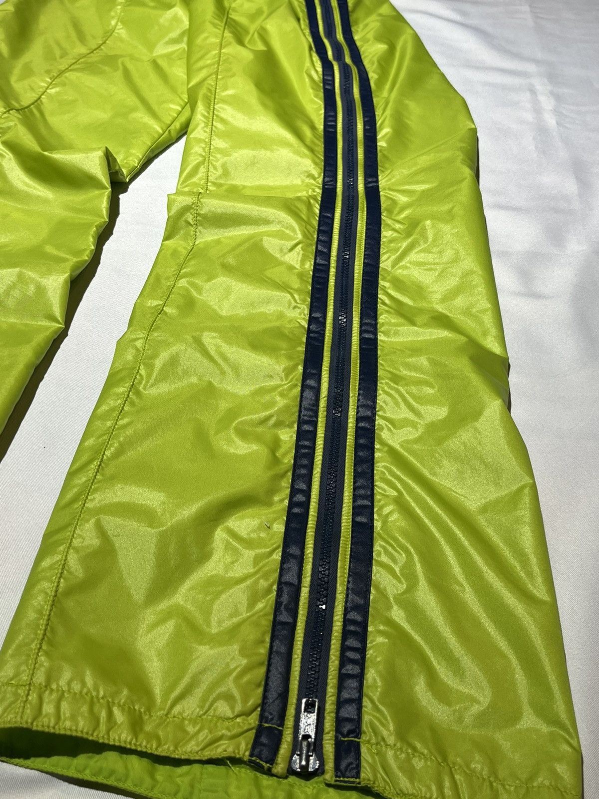 Adidas × Vintage Vintage Adidas Side Zipper Up Green Track Pant Size US 26 / EU 42 - 7 Thumbnail