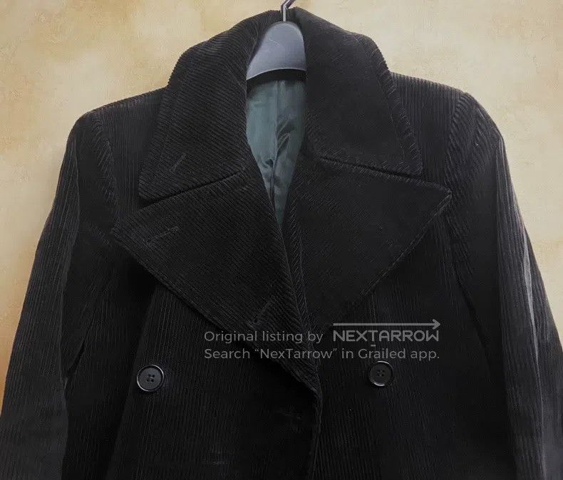 Helmut Lang Helmut Lang Double Breasted Corduroy Jacket Size US XXS / EU 40 - 3 Thumbnail