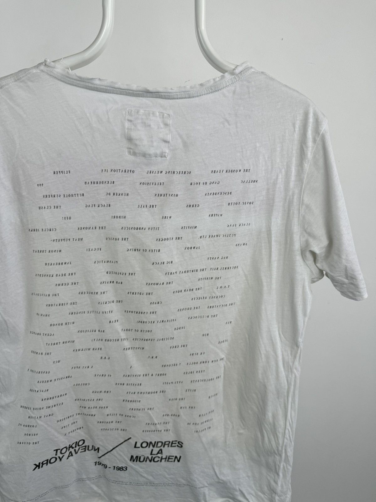 Allsaints All Saints Spitalfields Printed Big Logo Tee Size US M / EU 48-50 / 2 - 2 Thumbnail