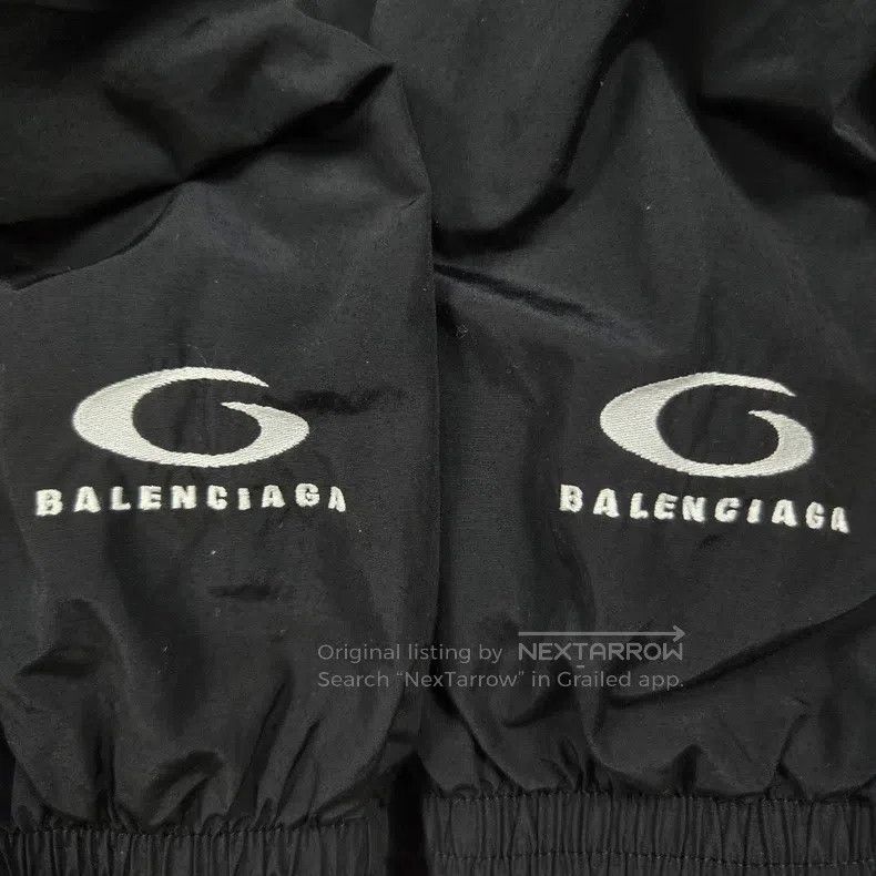 Balenciaga Balenciaga Letter Print Zip-Up Long Sleeve Jacket Size US M / EU 48-50 / 2 - 4 Thumbnail