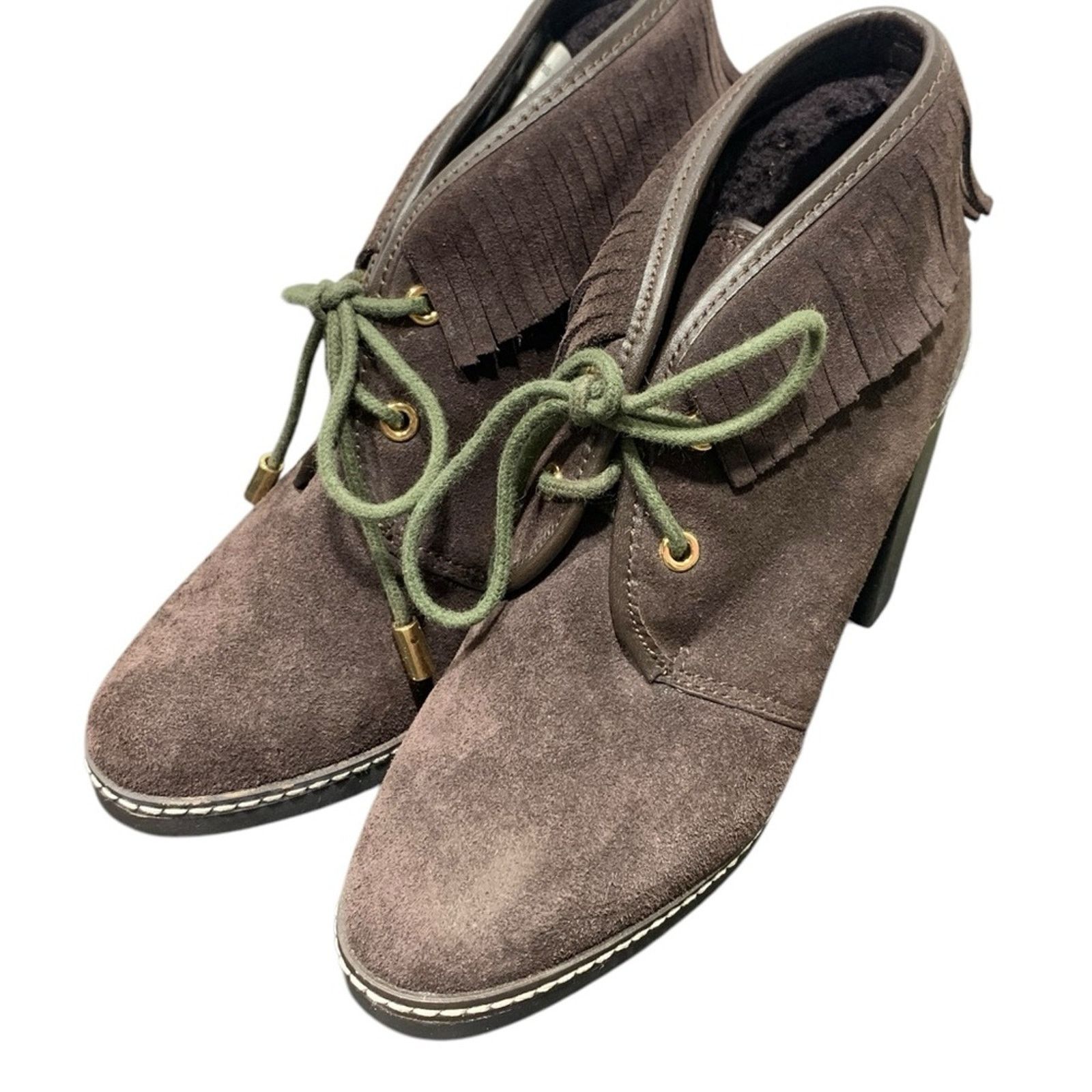 Tory Burch Tory Burch Fringe Ankle Boots SZ 5 M Size US 5 / IT 35 - 1 Thumbnail